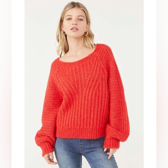 Free People Sweaters Free People Carter Pullover Sweater Size M - Picture 6 of 15